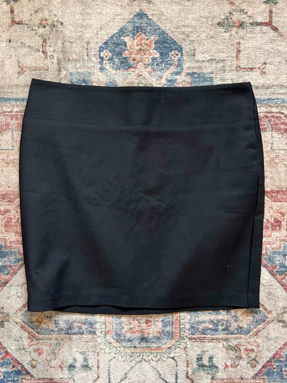 2 Piece Styled Outfit ZARA Gold Black Textured Sweater Black Mini Skirt Office - Picture 14 of 16